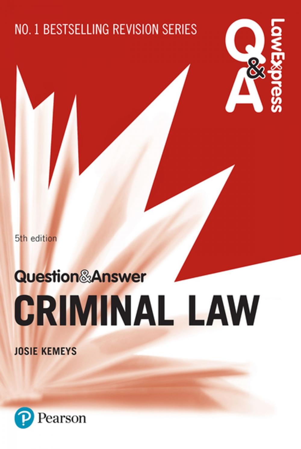 Big bigCover of Law Express Question and Answer: Criminal Law