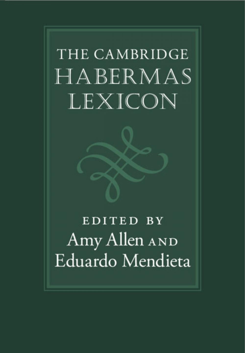 Big bigCover of The Cambridge Habermas Lexicon