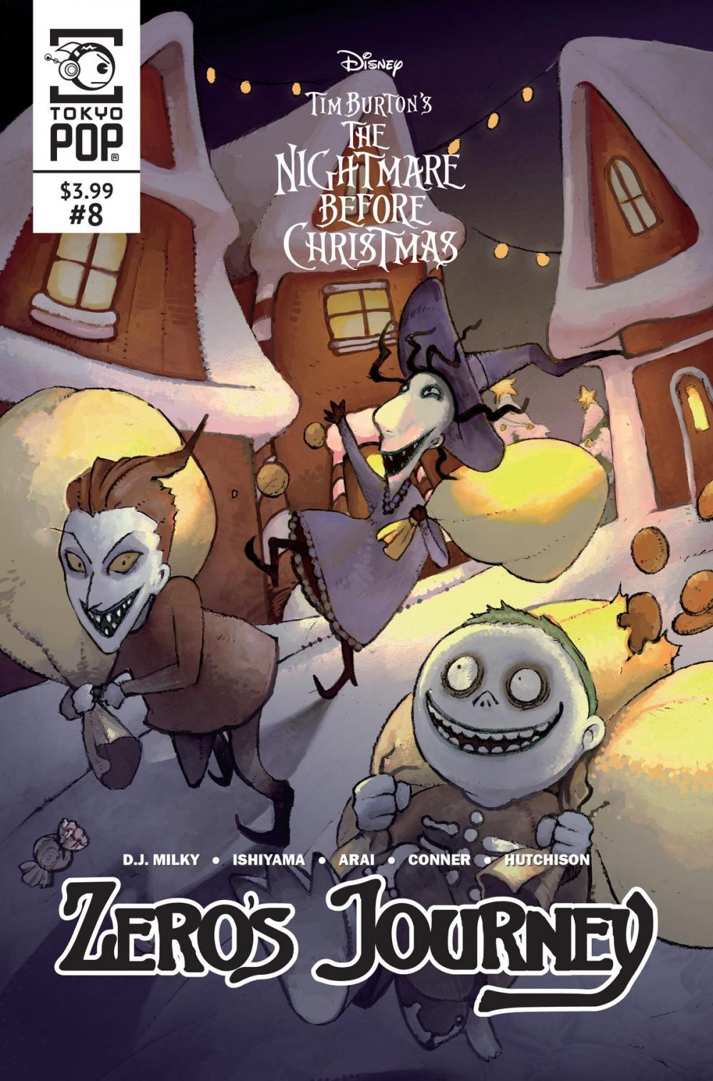 Big bigCover of Disney Manga: Tim Burton's The Nightmare Before Christmas -- Zero's Journey Issue #08