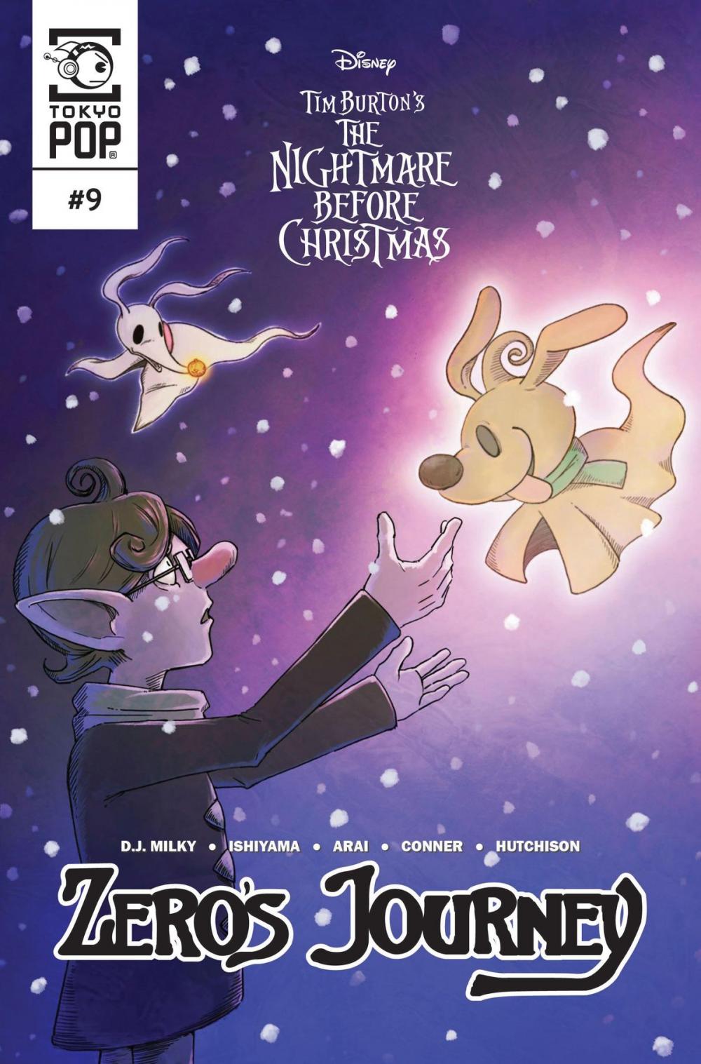 Big bigCover of Disney Manga: Tim Burton's The Nightmare Before Christmas -- Zero's Journey Issue #09