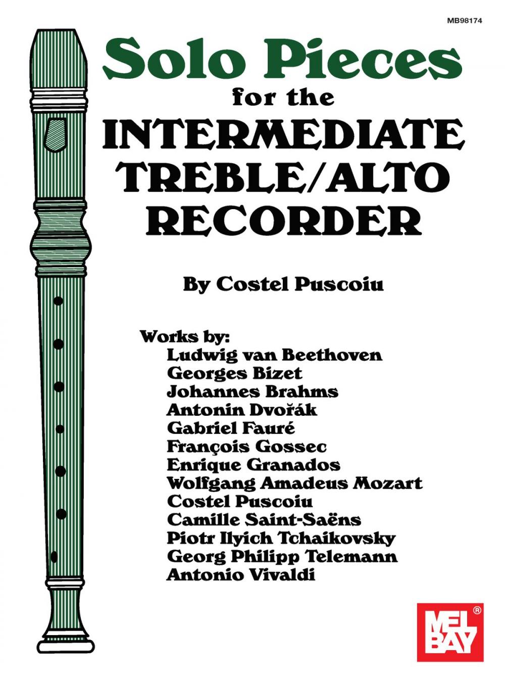 Big bigCover of Solo Pieces for the Intermediate Treble/Alto Recorder