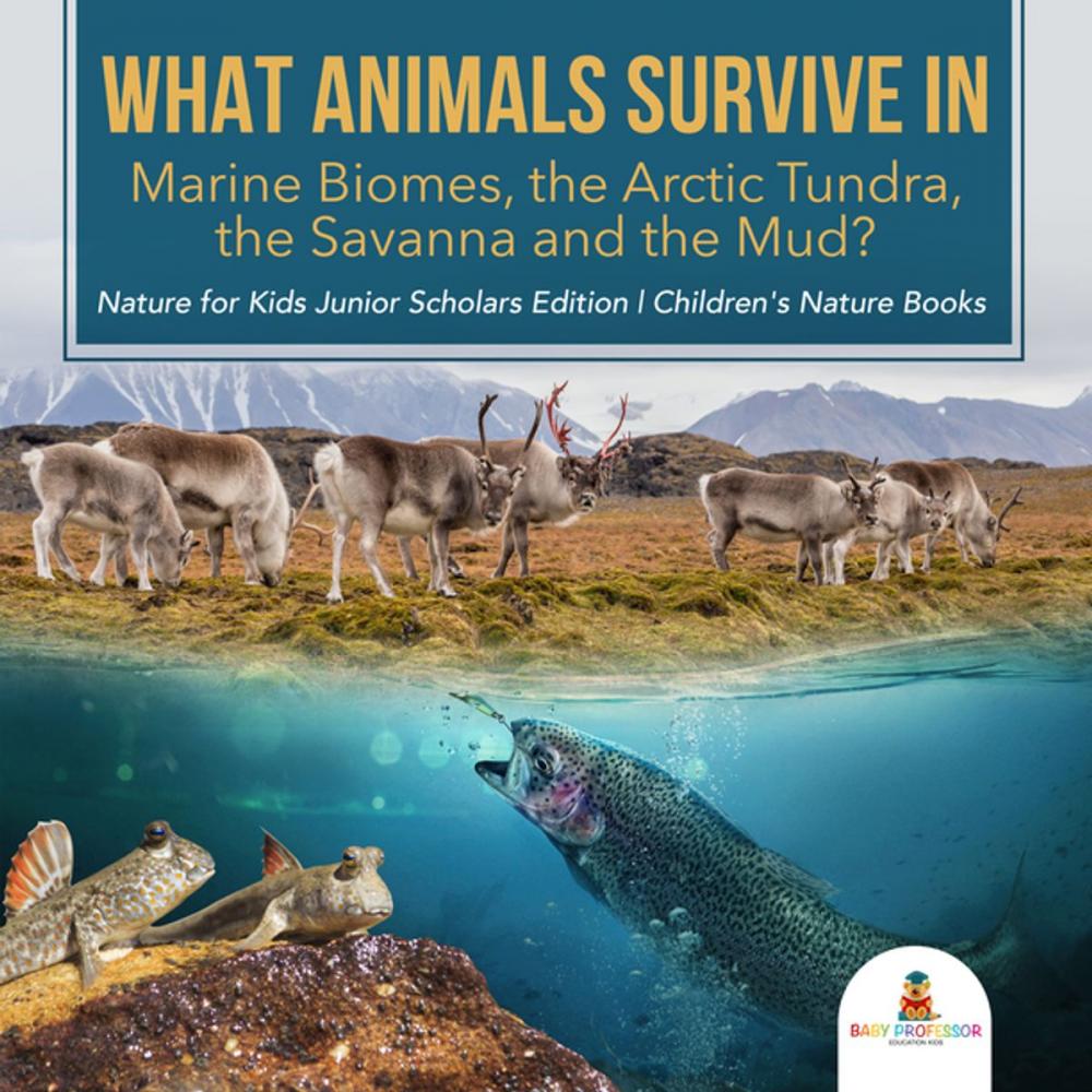 Big bigCover of What Animals Survive in Marine Biomes, the Arctic Tundra, the Savanna and the Mud?| Nature for Kids Junior Scholars Edition | Children's Nature Books