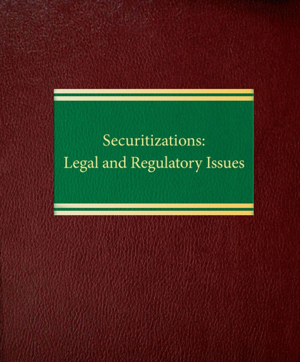 Big bigCover of Securitizations: Legal and Regulatory Issues