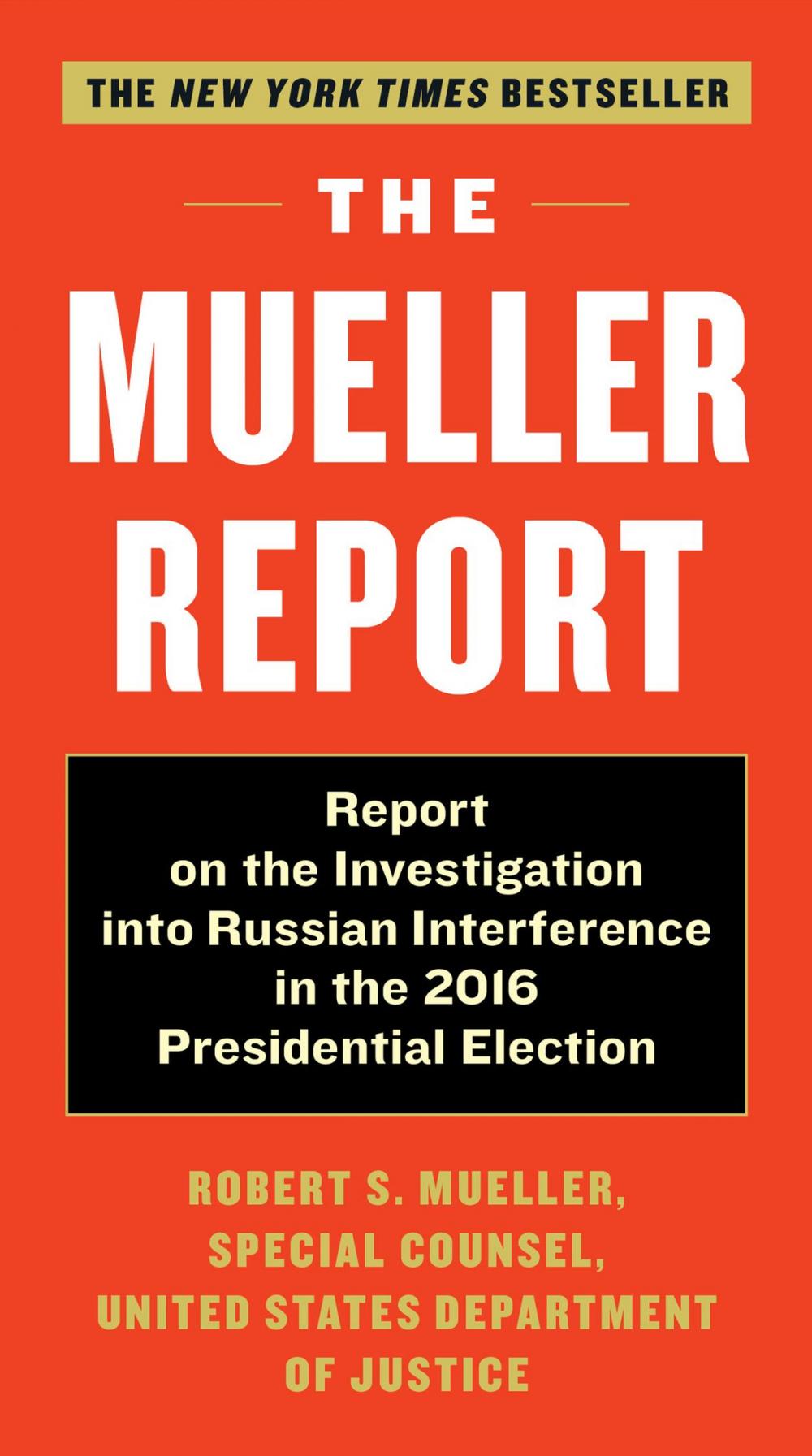 Big bigCover of The Mueller Report