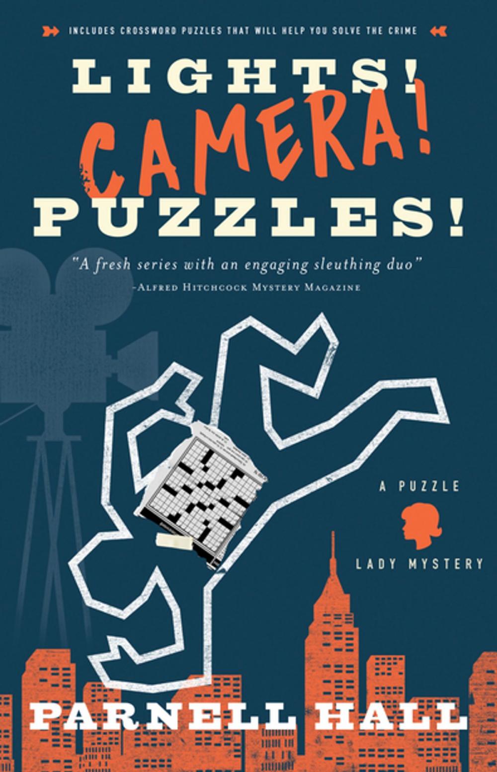 Big bigCover of Lights! Camera! Puzzles!: A Puzzle Lady Mystery