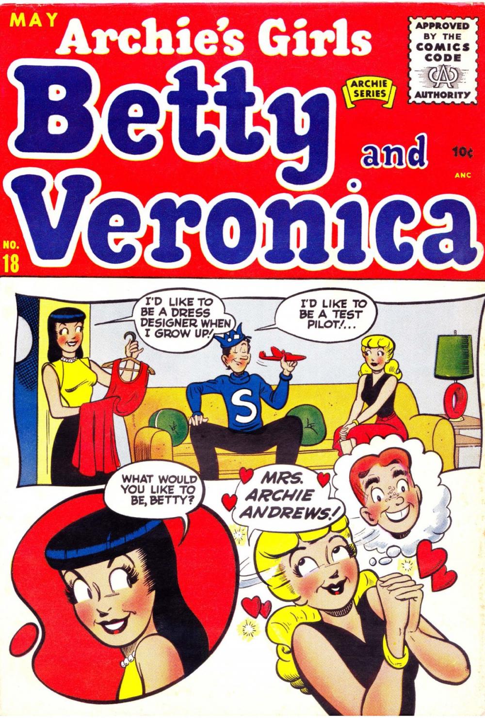 Big bigCover of Archie's Girls Betty & Veronica #18