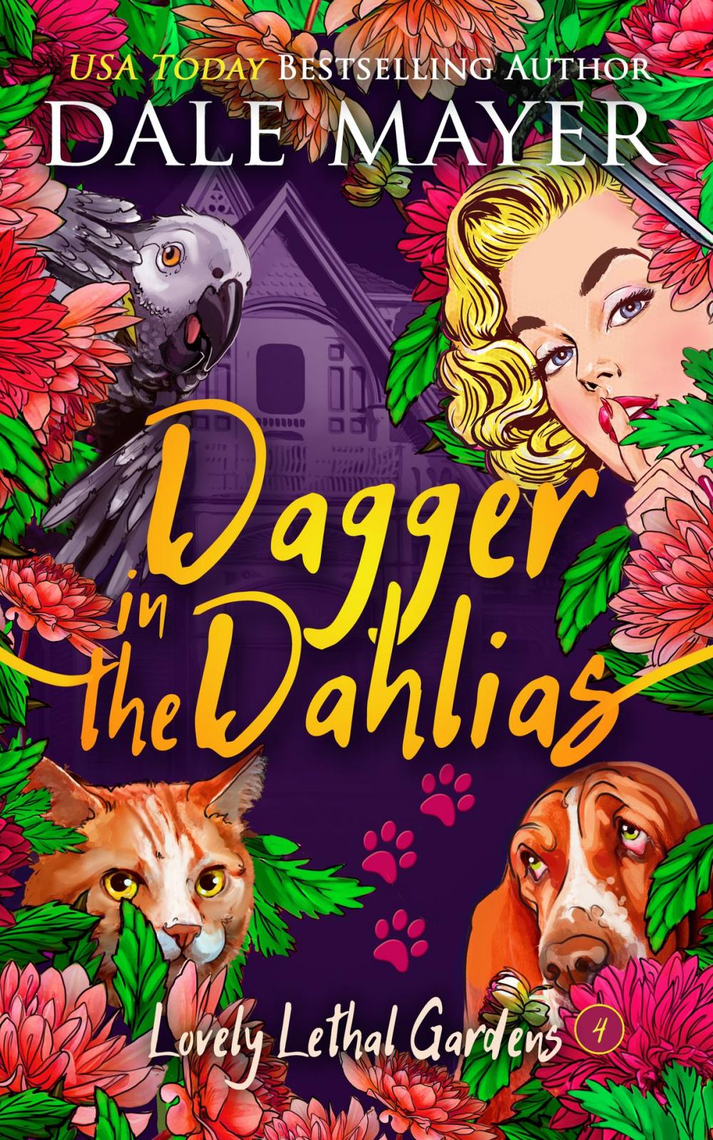 Big bigCover of Dagger in Dahlias