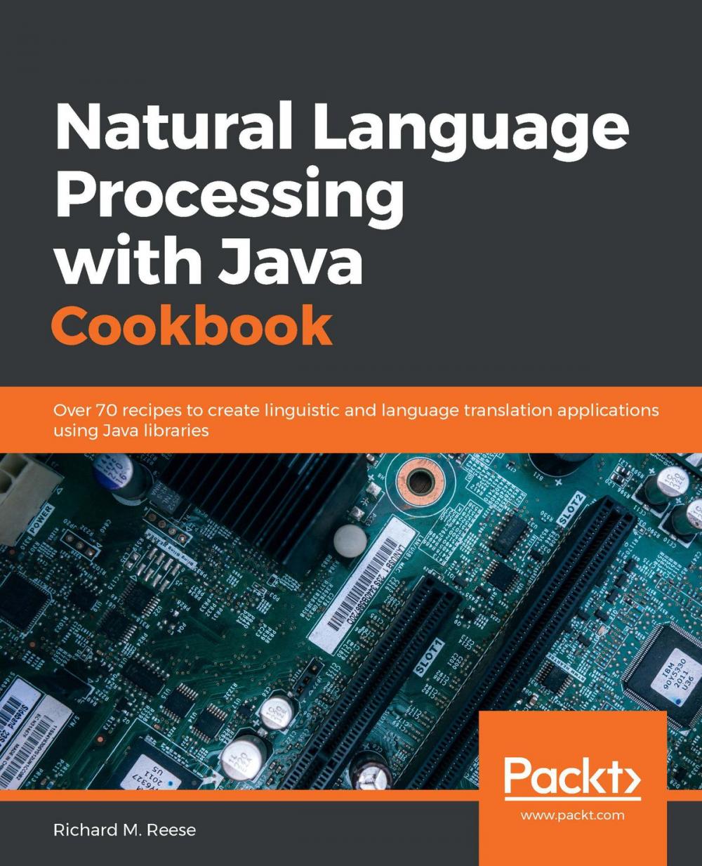 Big bigCover of Natural Language Processing with Java Cookbook