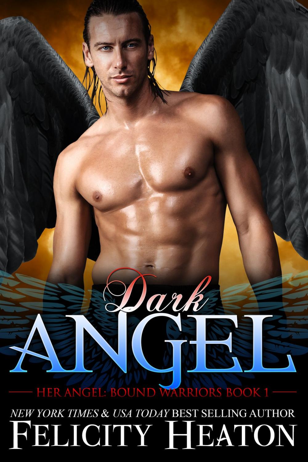 Big bigCover of Dark Angel (Her Angel: Bound Warriors paranormal romance series Book 1)