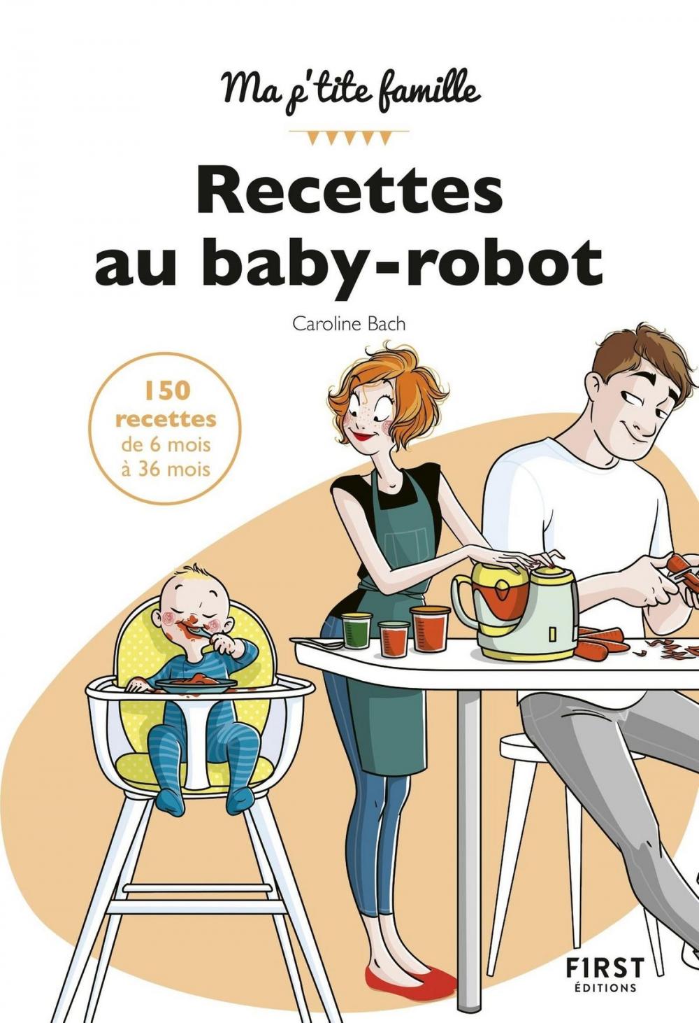 Big bigCover of Mes recettes au baby-robot