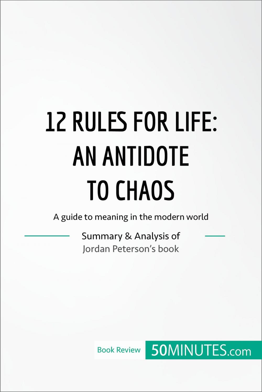 Big bigCover of Book Review: 12 Rules for Life by Jordan Peterson