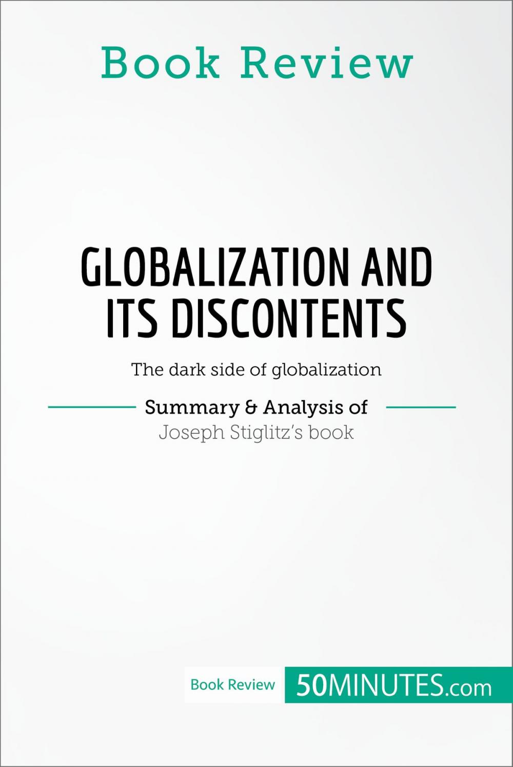 Big bigCover of Book Review: Globalization and Its Discontents by Joseph Stiglitz