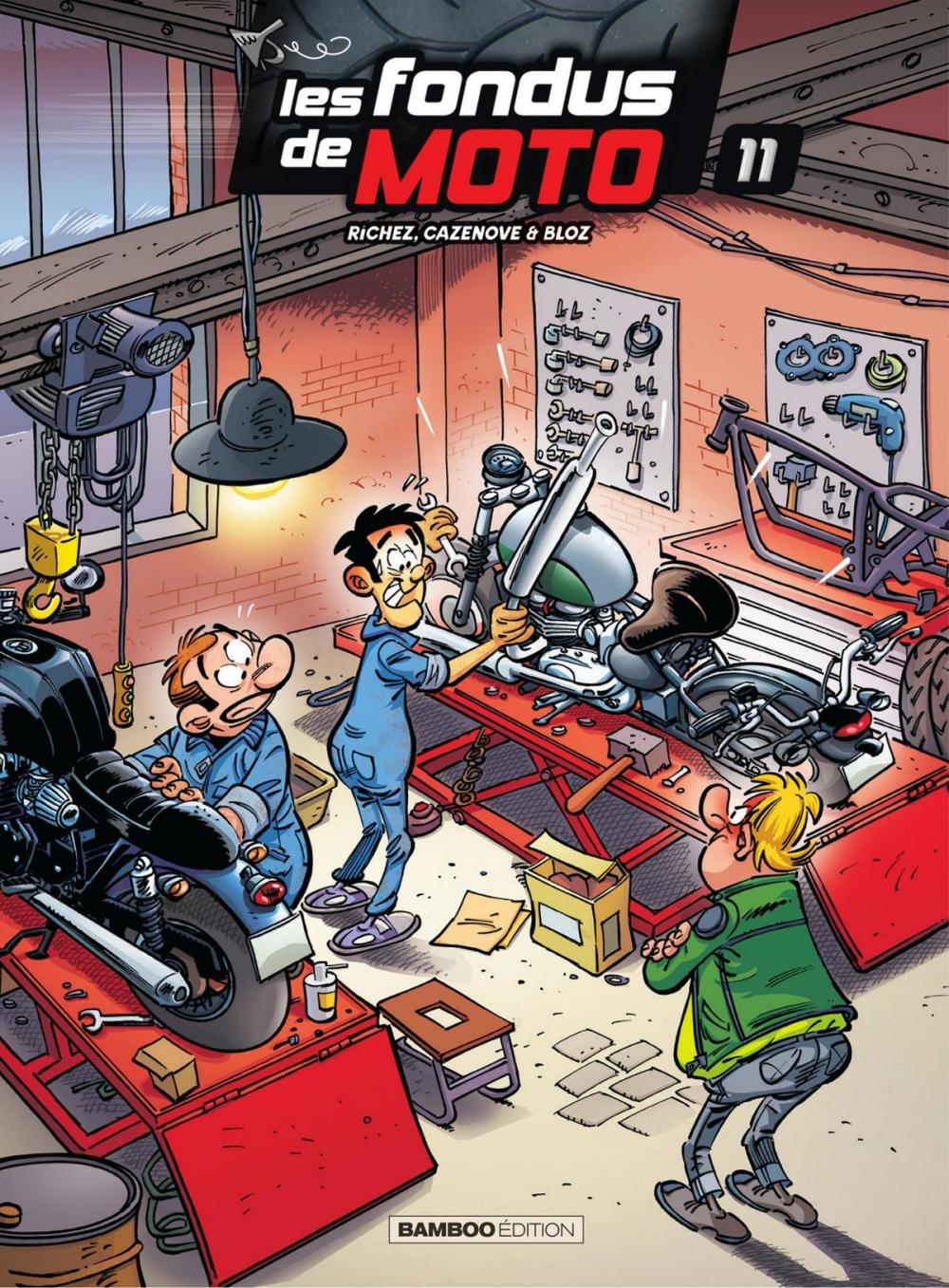 Big bigCover of Les fondus de la moto - Tome 11