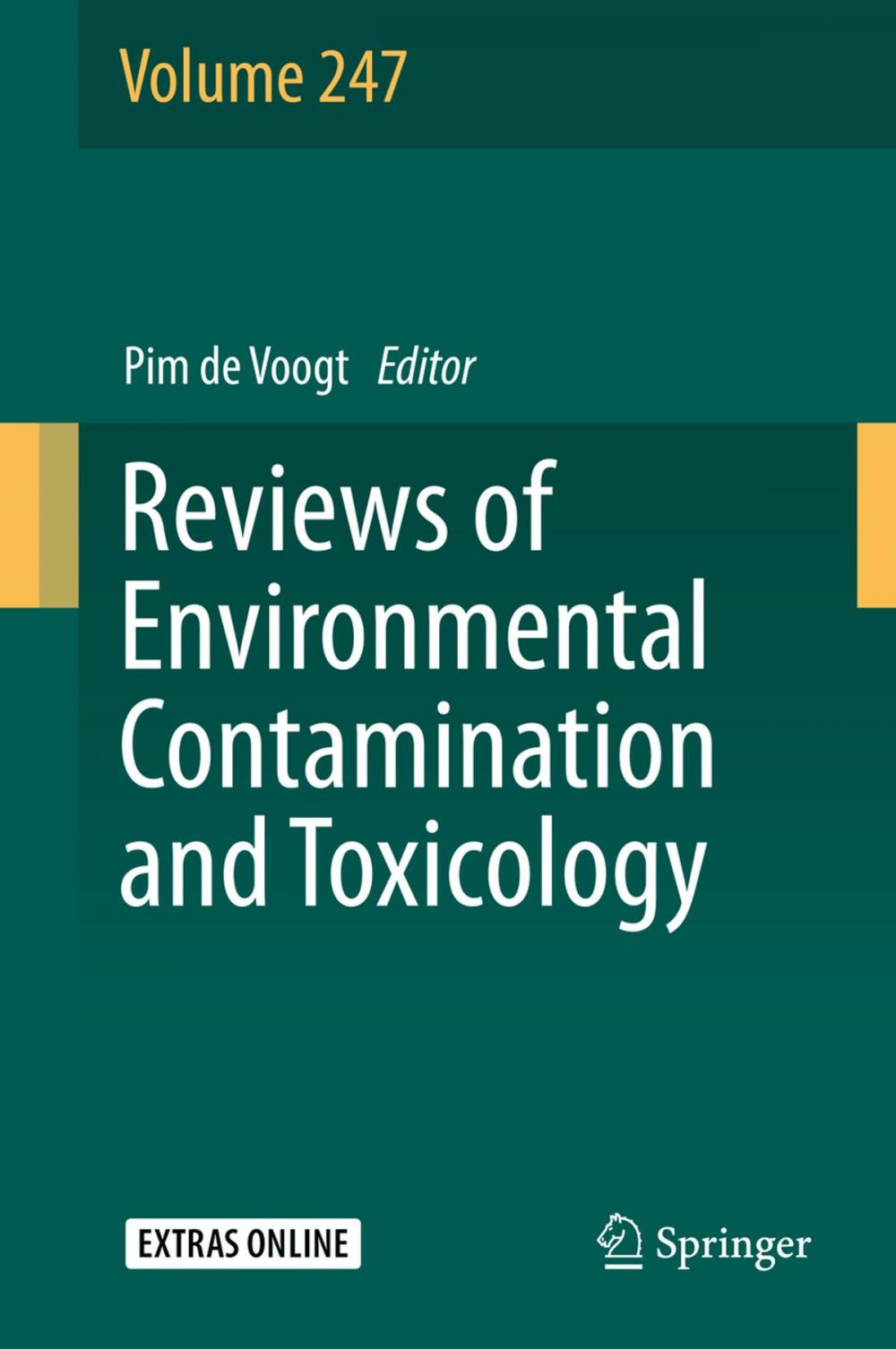 Big bigCover of Reviews of Environmental Contamination and Toxicology Volume 247