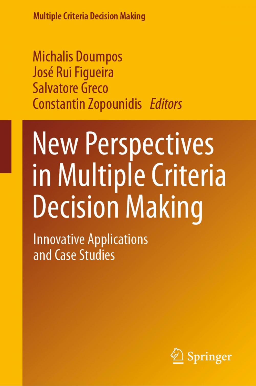 Big bigCover of New Perspectives in Multiple Criteria Decision Making