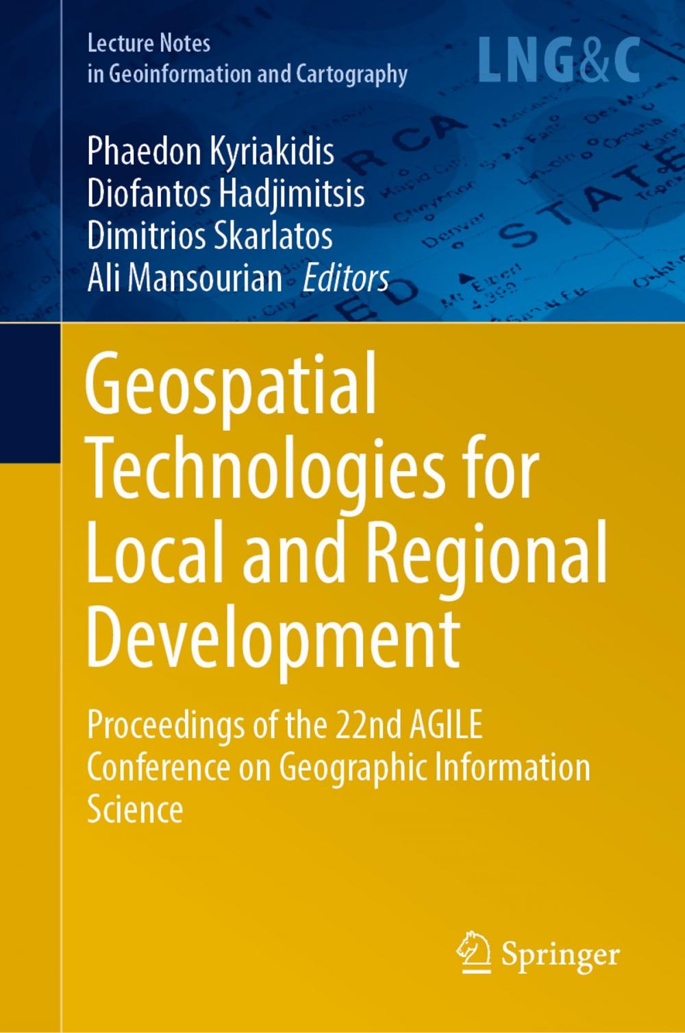 Big bigCover of Geospatial Technologies for Local and Regional Development