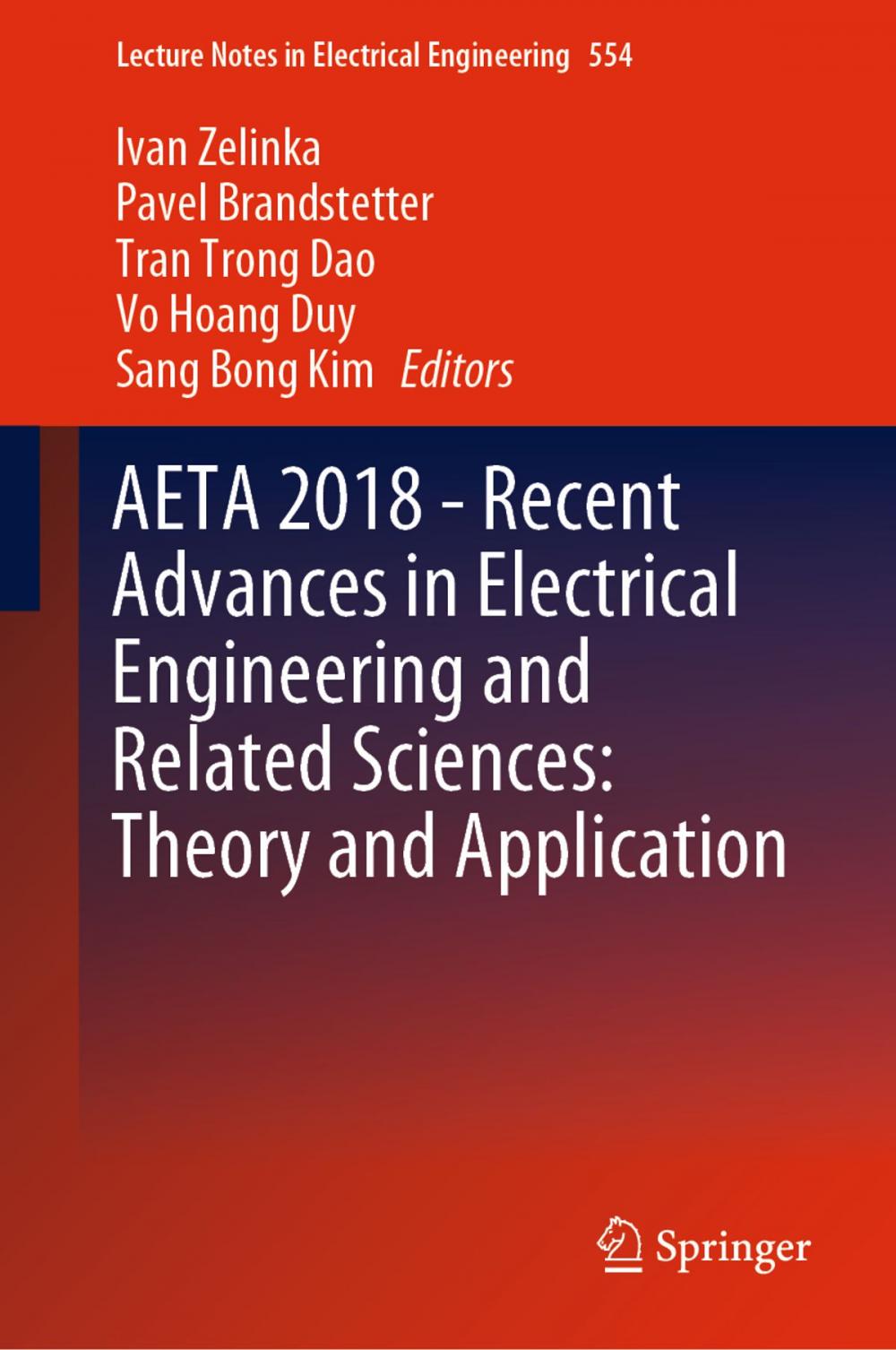 Big bigCover of AETA 2018 - Recent Advances in Electrical Engineering and Related Sciences: Theory and Application