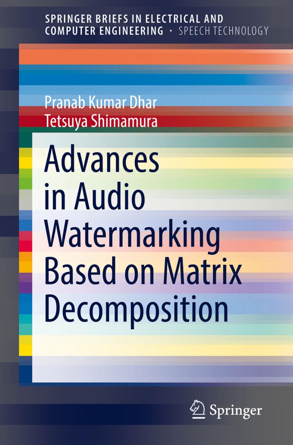 Big bigCover of Advances in Audio Watermarking Based on Matrix Decomposition