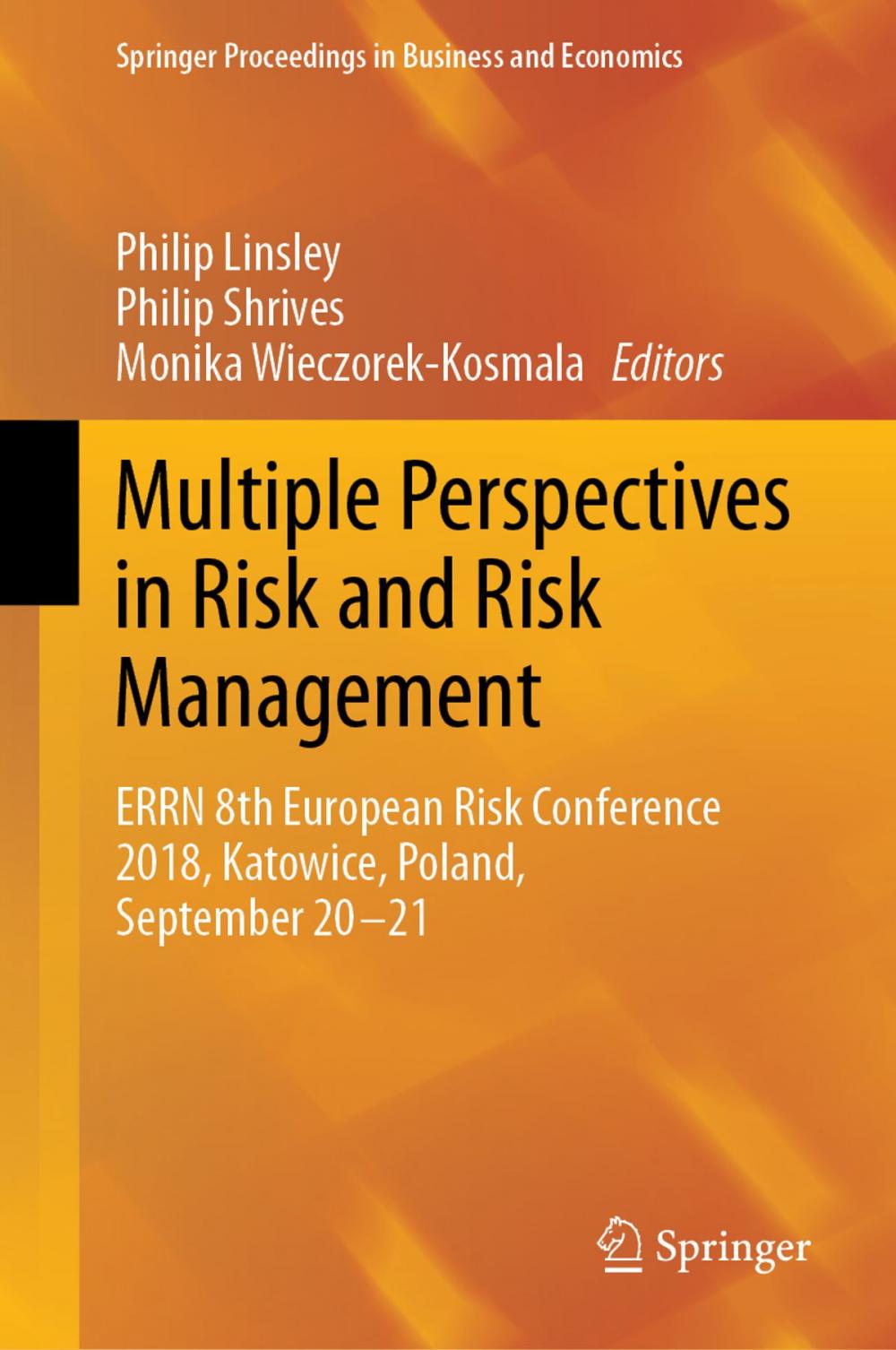 Big bigCover of Multiple Perspectives in Risk and Risk Management