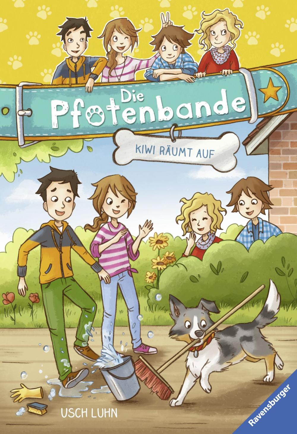 Big bigCover of Die Pfotenbande, Band 7: Kiwi räumt auf