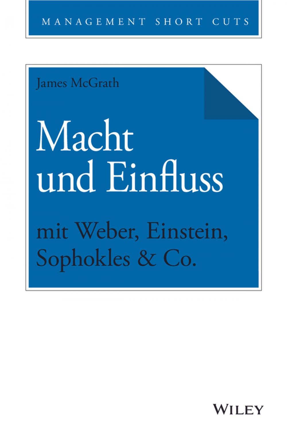 Big bigCover of Macht und Einfluss mit Weber, Einstein, Sophokles & Co.