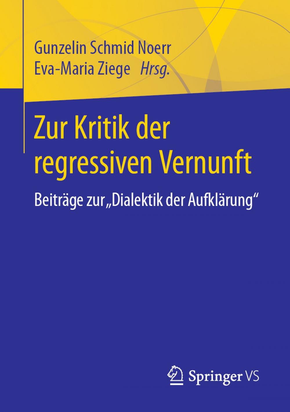 Big bigCover of Zur Kritik der regressiven Vernunft