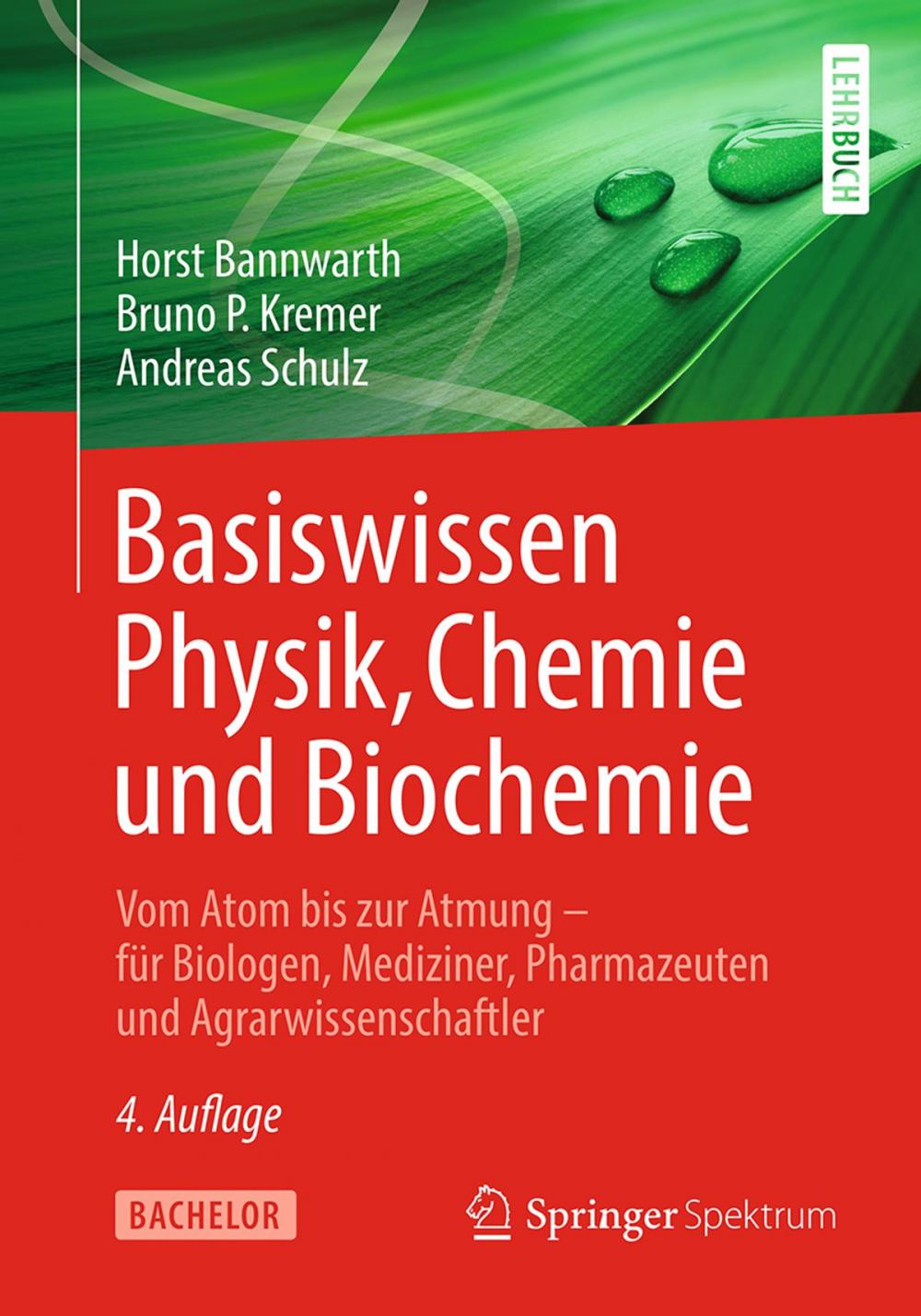 Big bigCover of Basiswissen Physik, Chemie und Biochemie