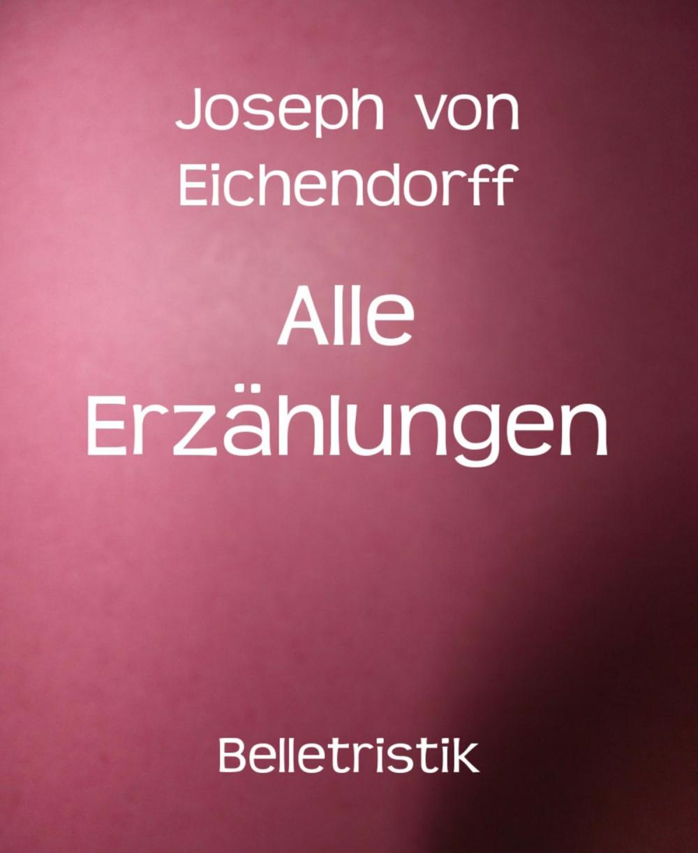 Big bigCover of Alle Erzählungen