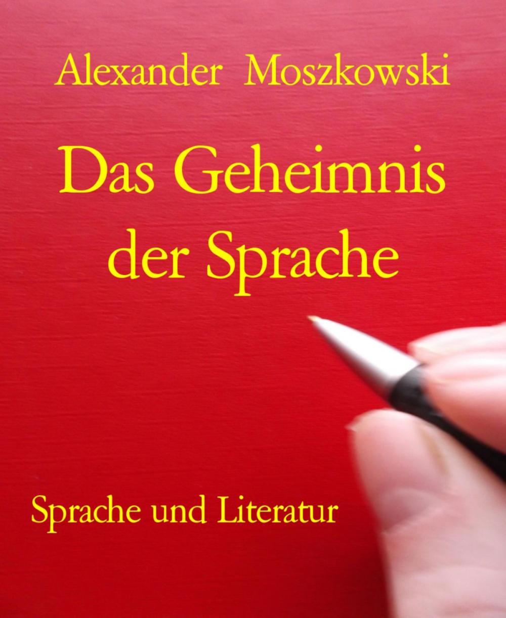 Big bigCover of Das Geheimnis der Sprache