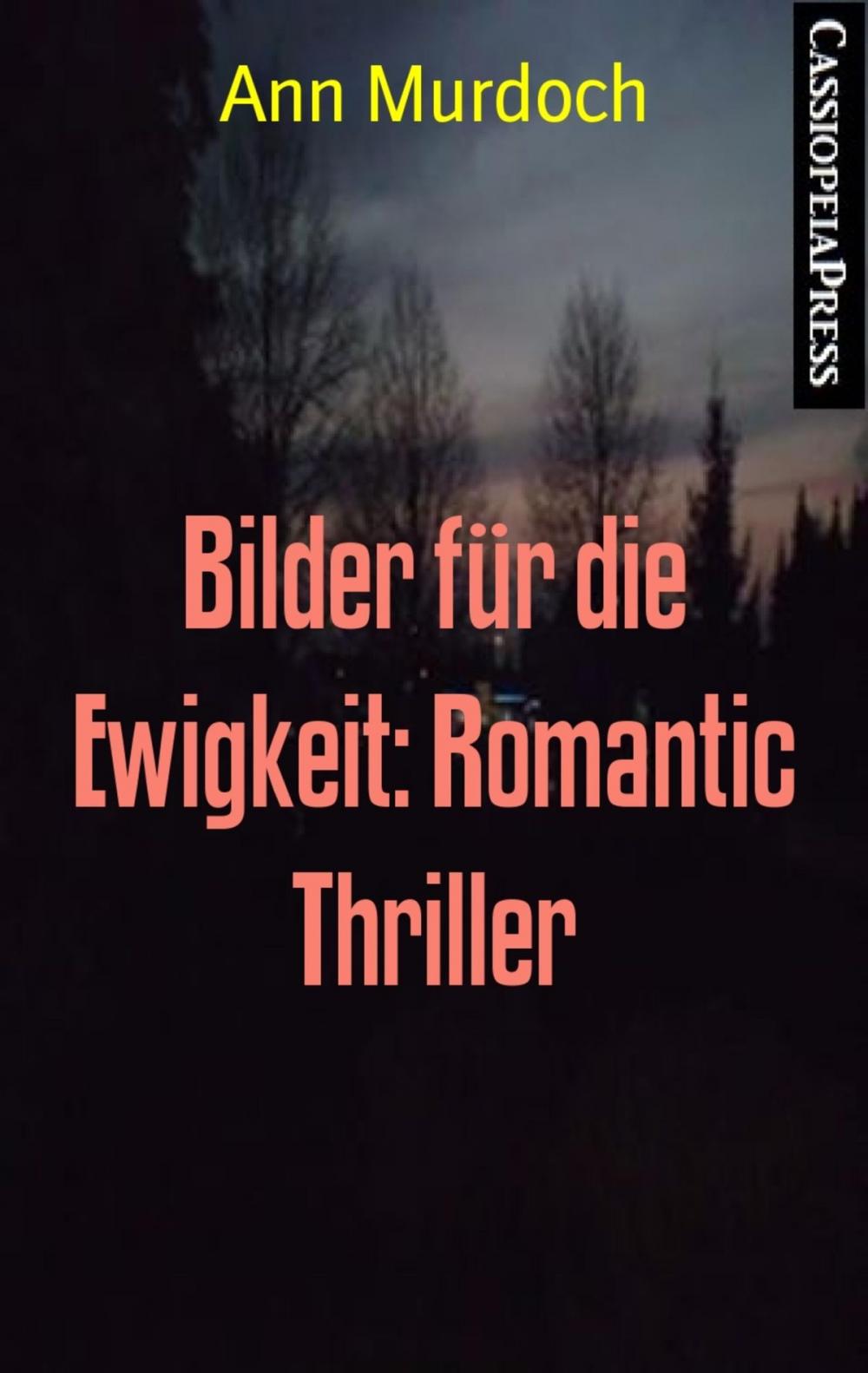 Big bigCover of Bilder für die Ewigkeit: Romantic Thriller