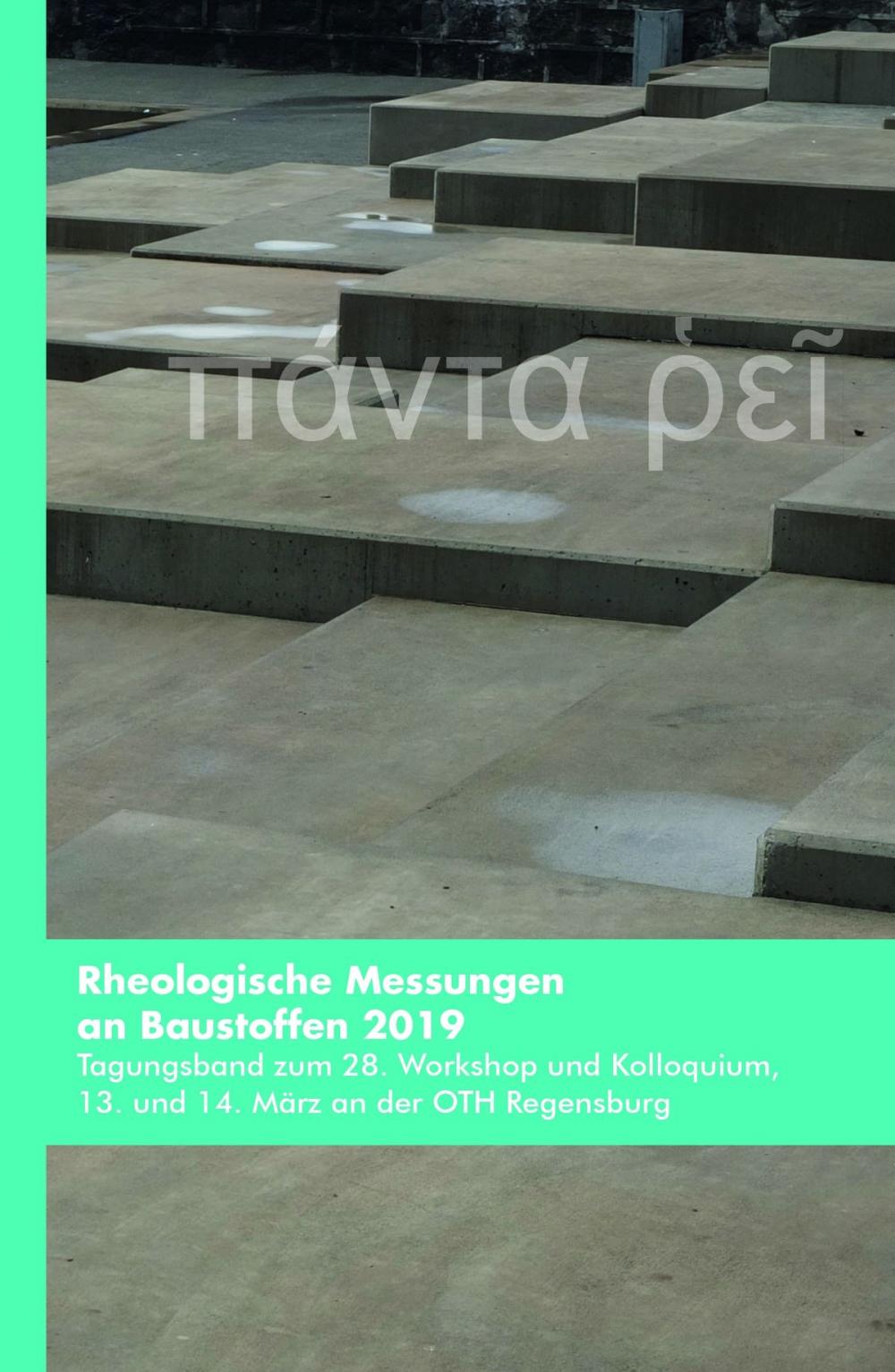 Big bigCover of Rheologische Messungen an Baustoffen 2019