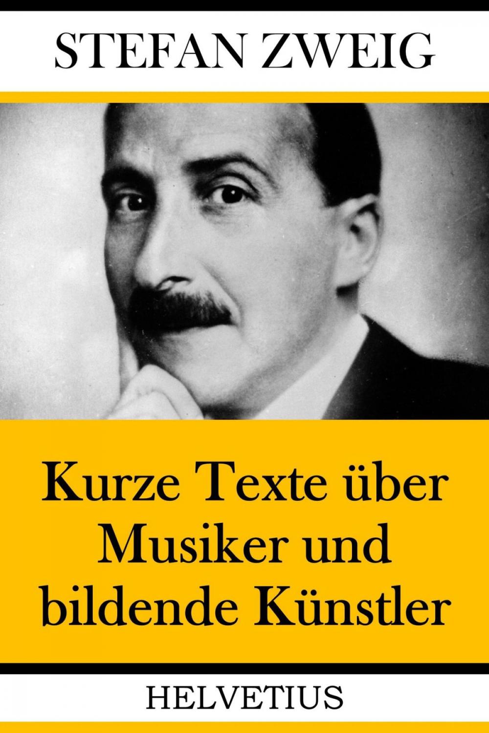 Big bigCover of Kurze Texte über Musiker und bildende Künstler