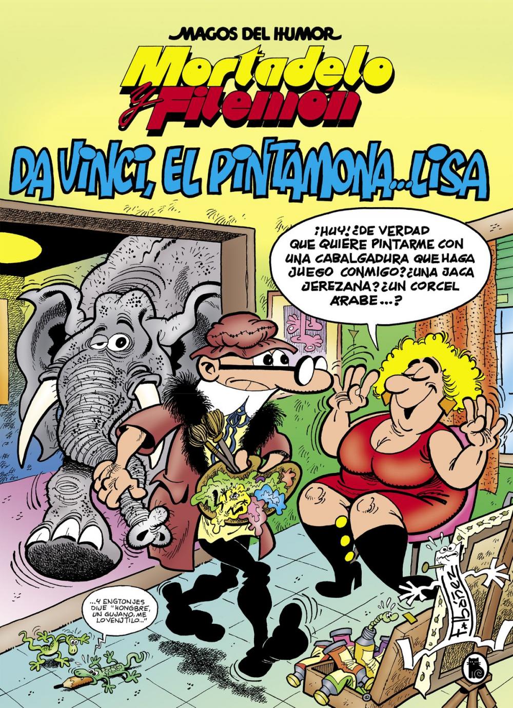 Big bigCover of Mortadelo y Filemón. Da Vinci, el pintamona... Lisa (Magos del Humor 198)