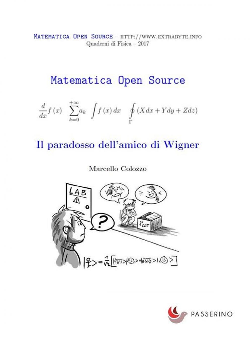 Big bigCover of Il paradosso dell'amico di Wigner