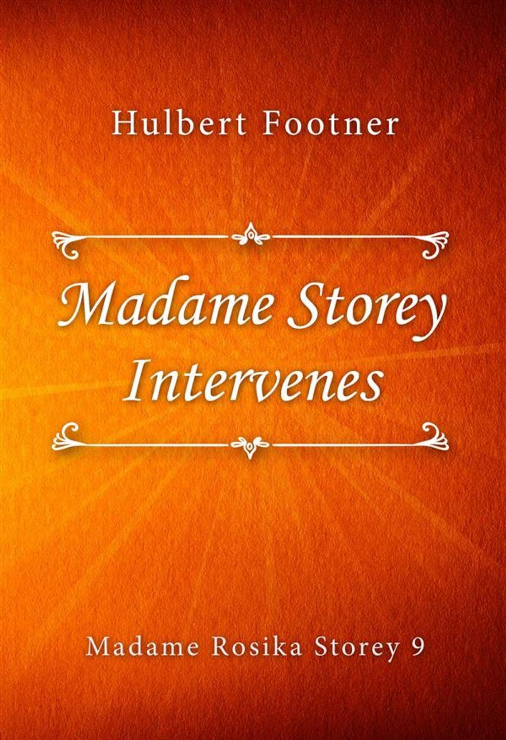 Big bigCover of Madame Storey Intervenes