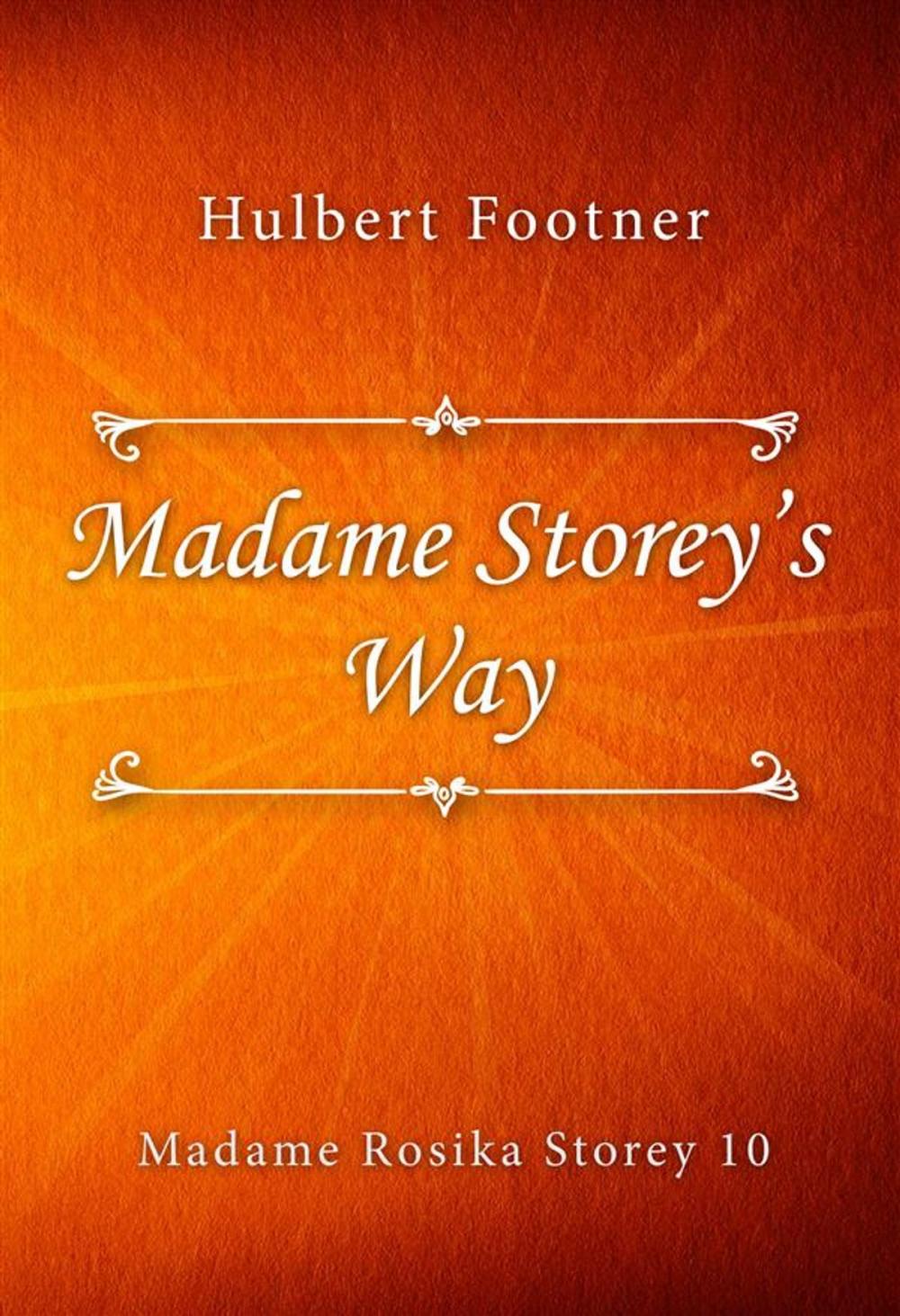 Big bigCover of Madame Storey’s Way