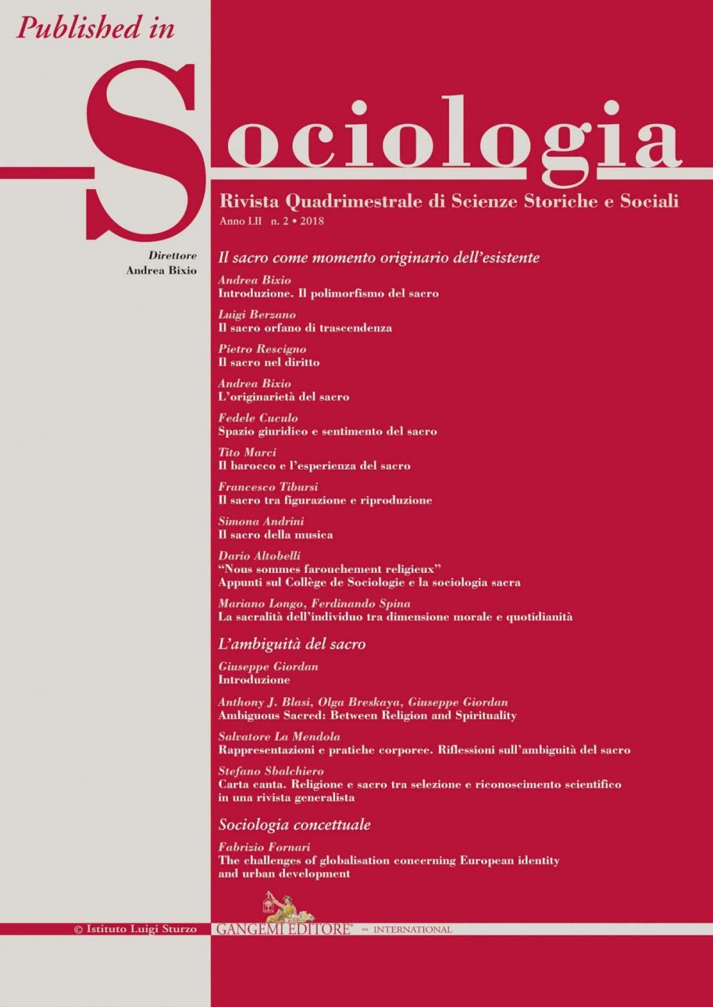 Big bigCover of Il sacro tra figurazione e riproduzione