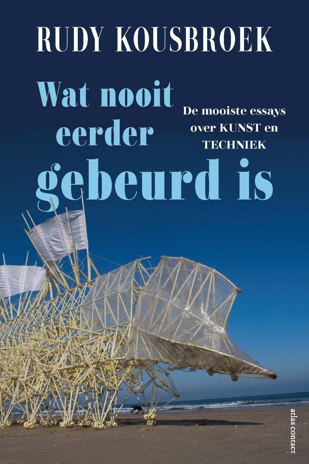 Big bigCover of Wat nooit eerder gebeurd is