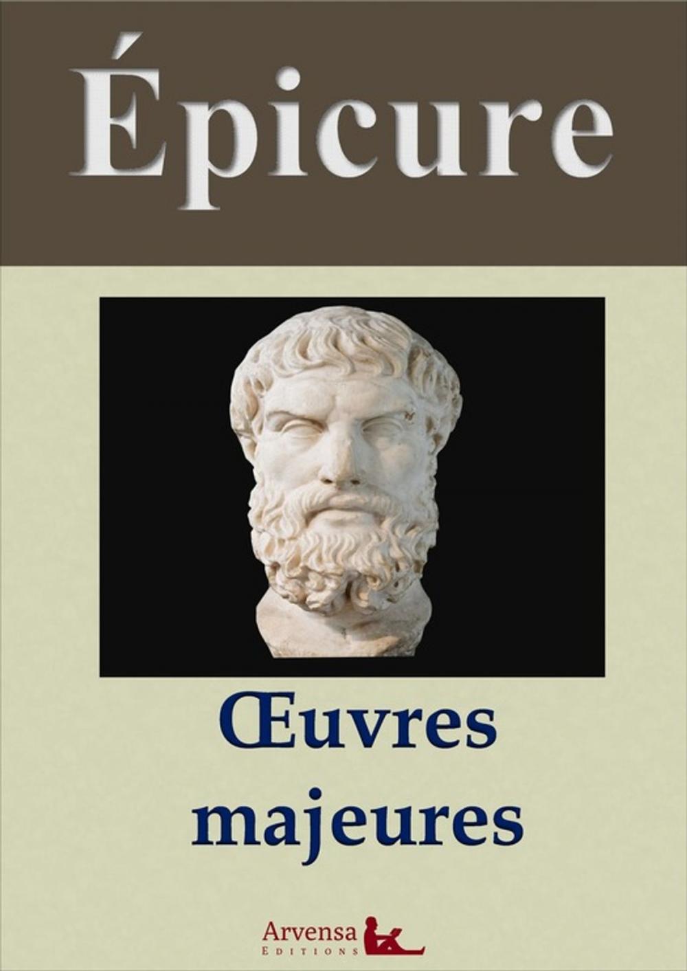 Big bigCover of Épicure : Oeuvres majeures et annexes (annotées, illustrées)