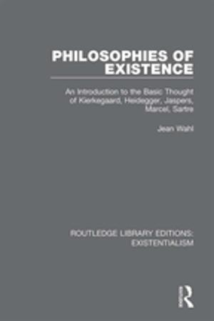Book cover of Philosophies of Existence