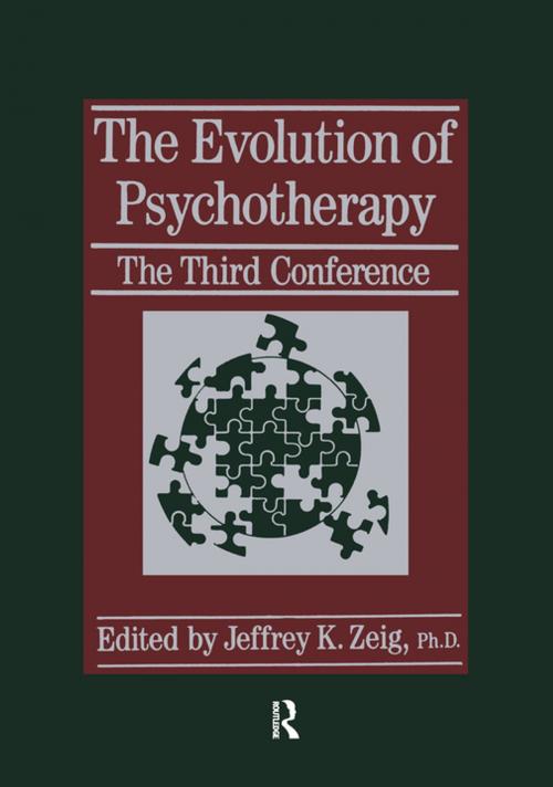 Cover of the book The Evolution Of Psychotherapy by , Taylor and Francis