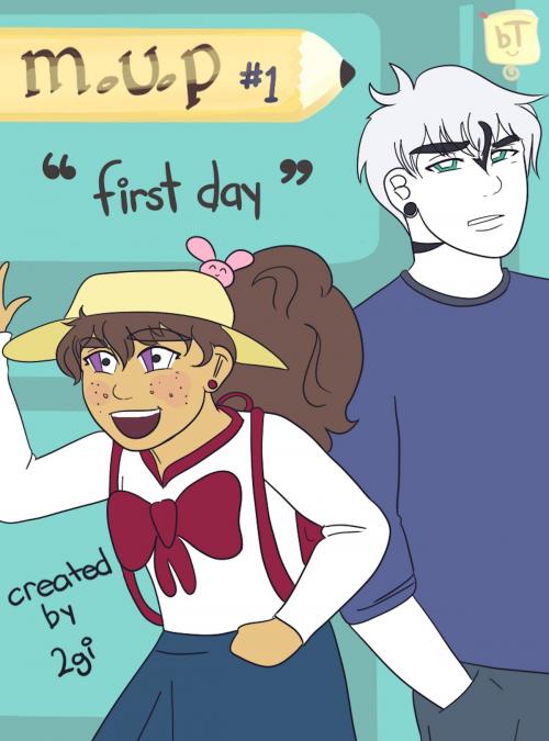 Cover of the book mup #1: first day by 2gi, booktrain