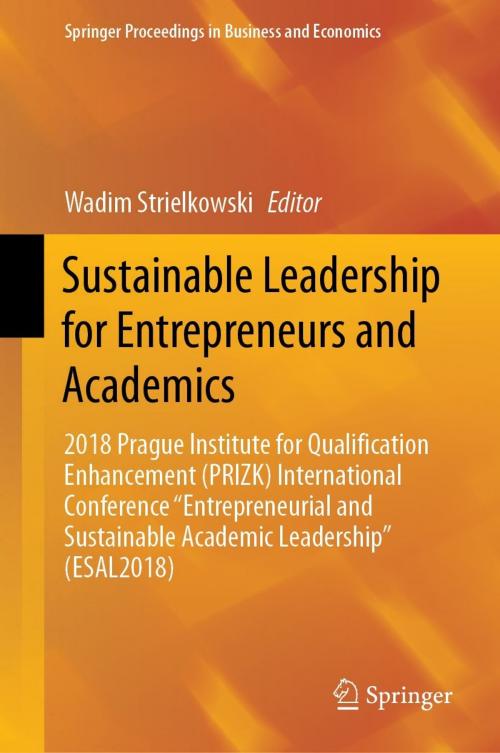 Cover of the book Sustainable Leadership for Entrepreneurs and Academics by , Springer International Publishing