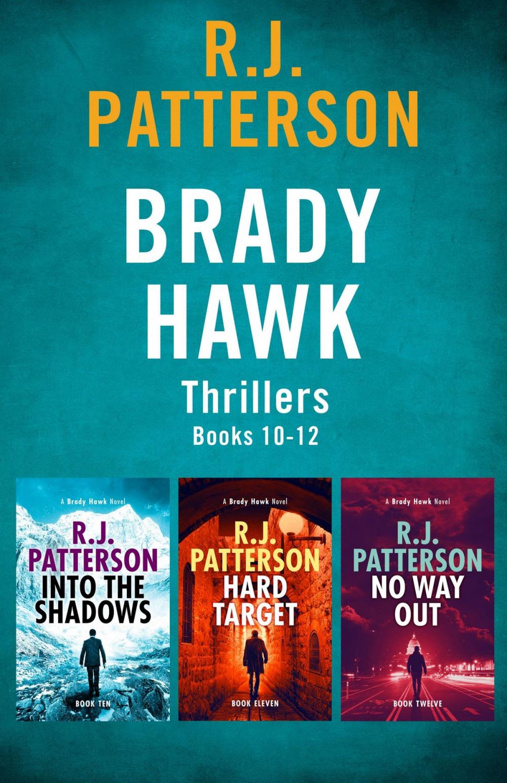 Big bigCover of The Brady Hawk Boxset Series: Books 10-12