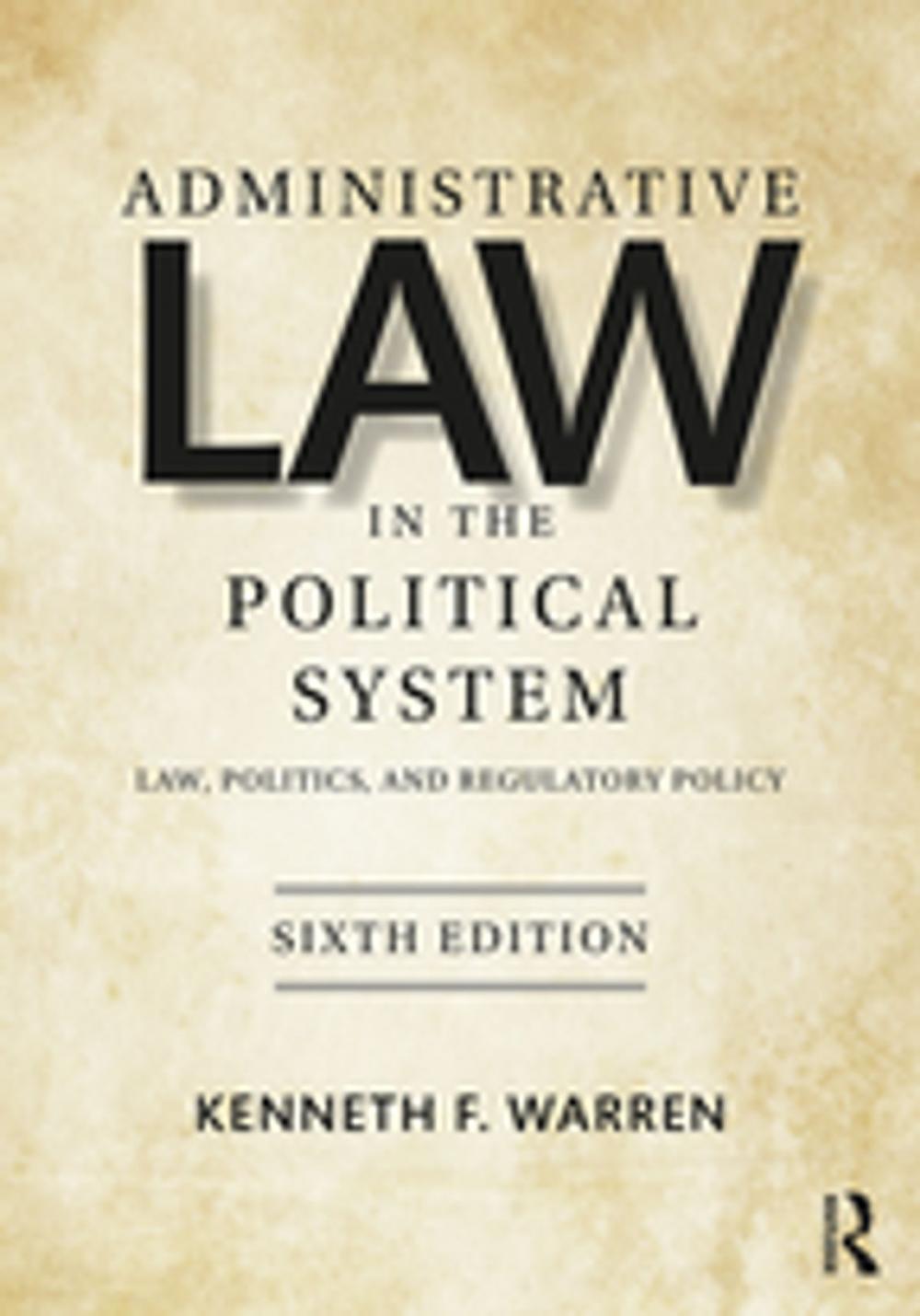 Big bigCover of Administrative Law in the Political System