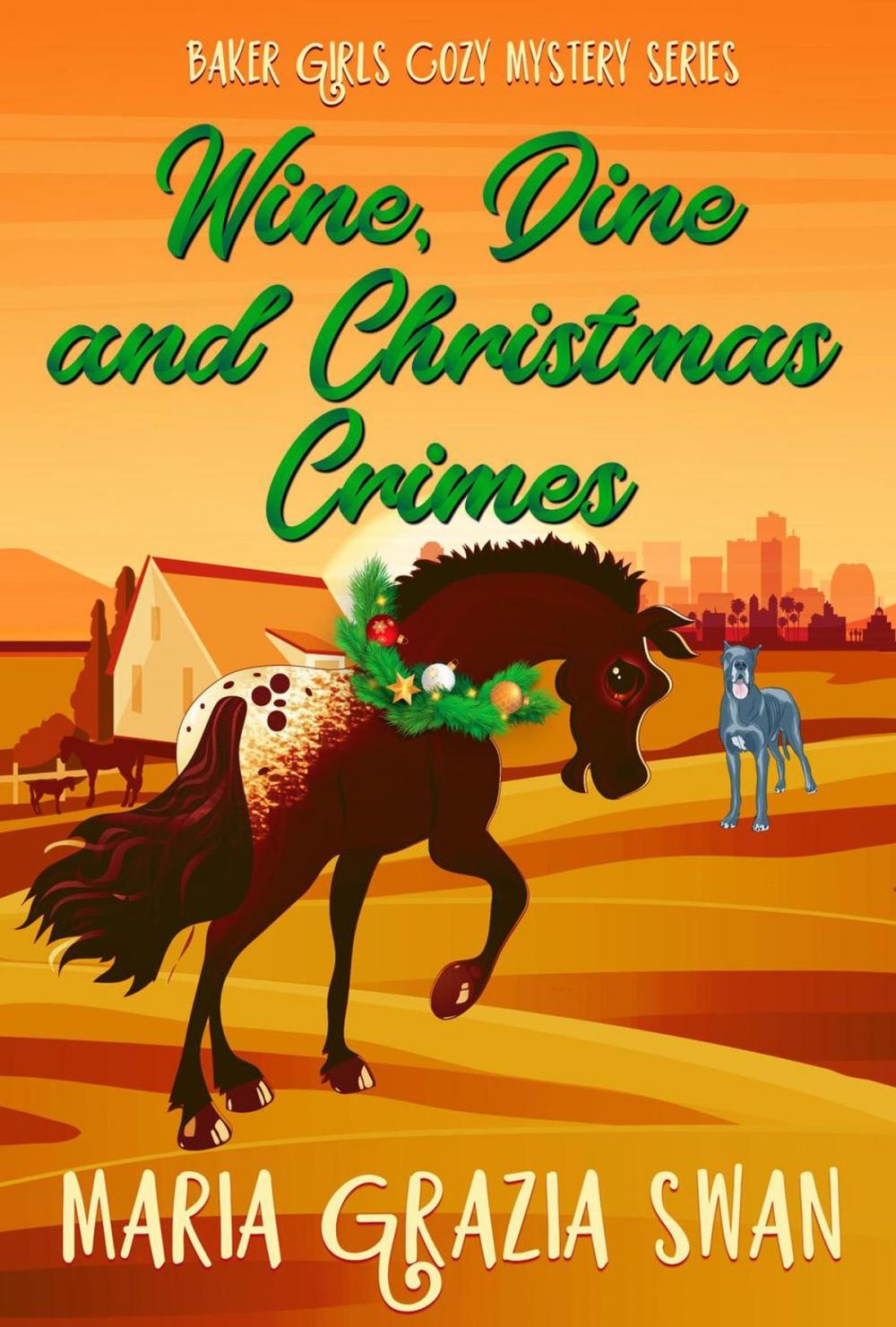 Big bigCover of Wine, Dine and Christmas Crimes