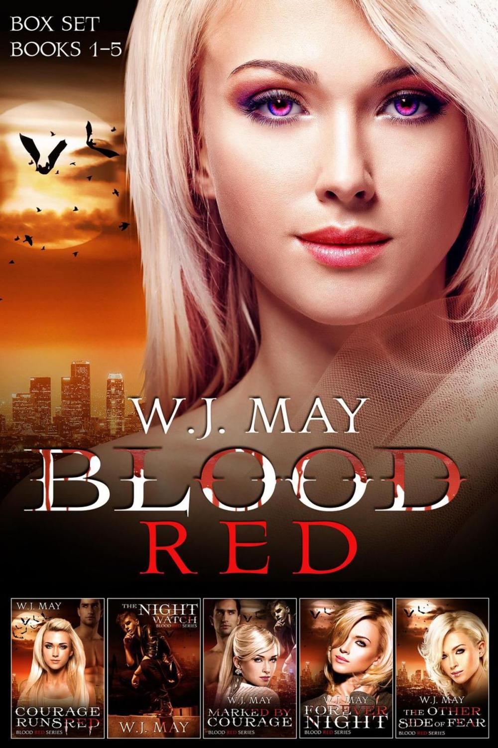 Big bigCover of Blood Red Box Set Books #1-5