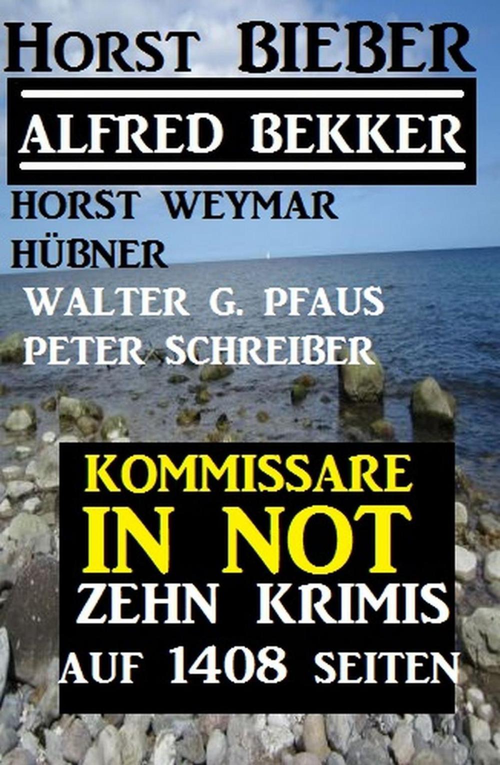 Big bigCover of Kommissare in Not: Zehn Krimis auf 1408 Seiten