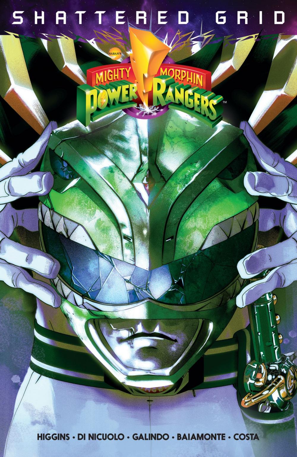 Big bigCover of Mighty Morphin Power Rangers: Shattered Grid