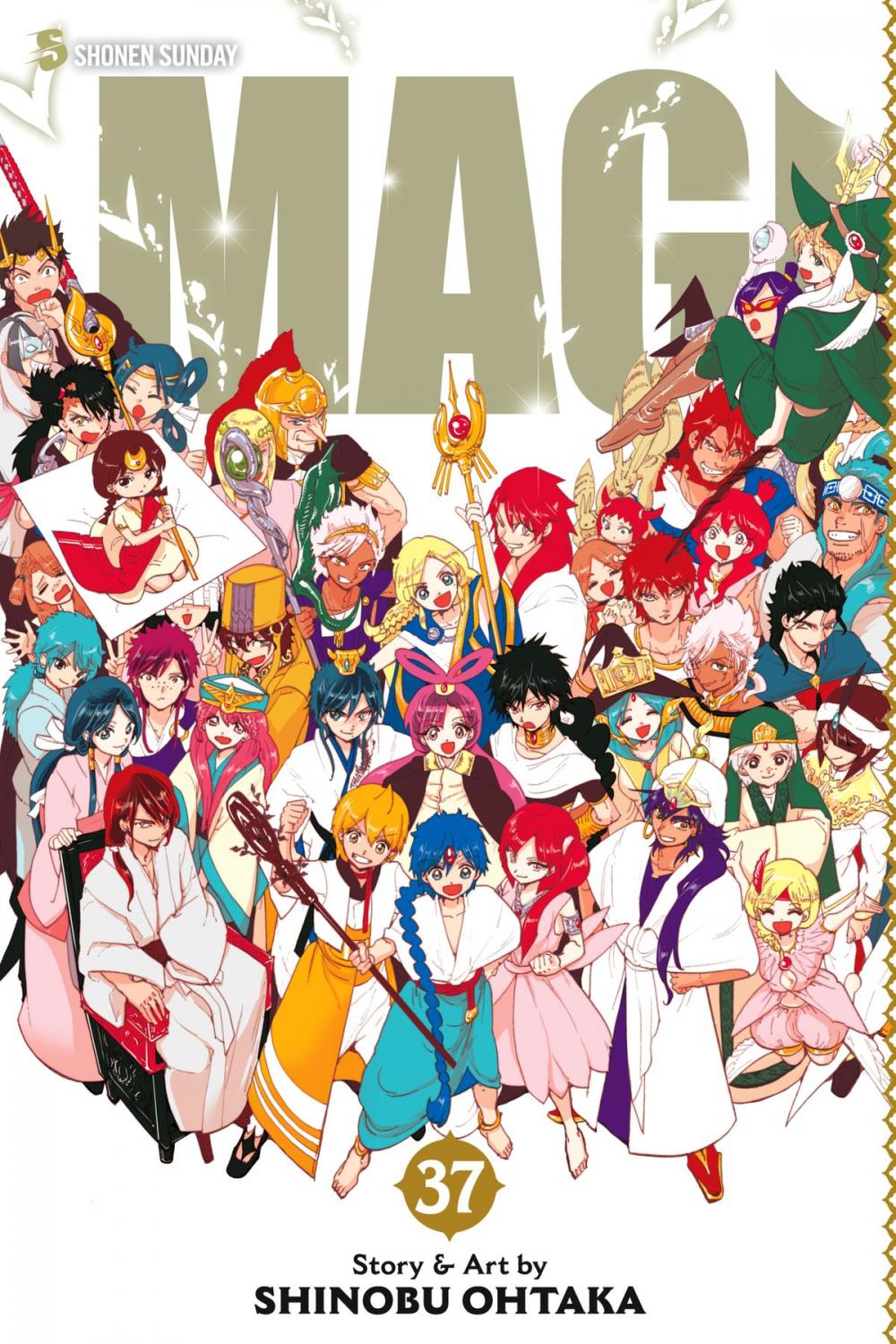 Big bigCover of Magi: The Labyrinth of Magic, Vol. 37